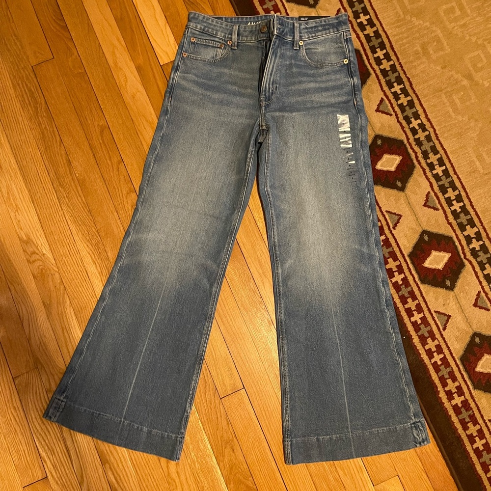 American Eagle Outfitters Light Blue Flare Jeans